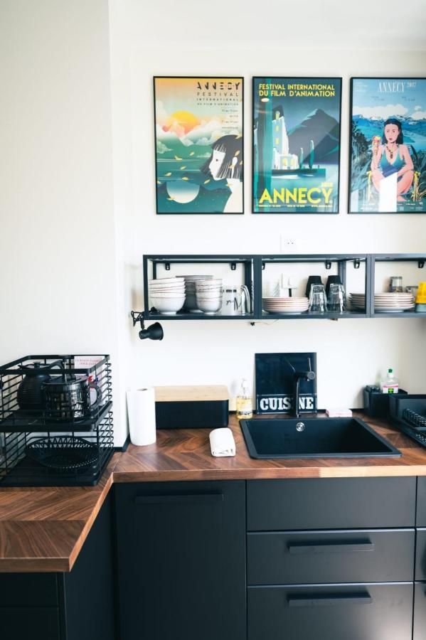 L'Hiba - Appartement 2 pièces pour 4 personnes en plein centre d'Annecy Extérieur photo
